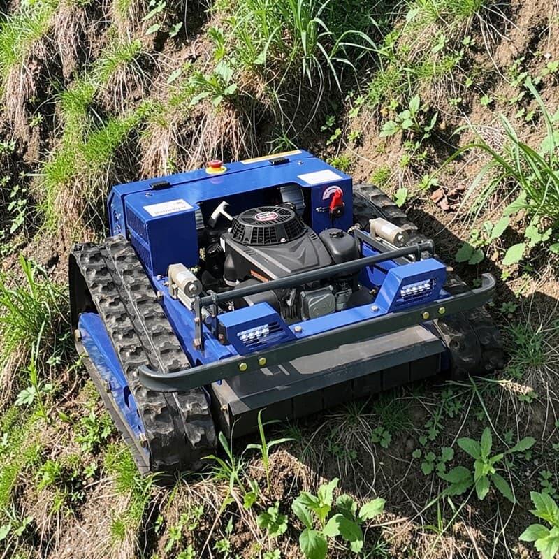 Are Remote Control Lawn Mowers Safe for Hillside and Roadside Work